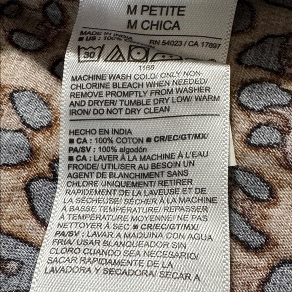 Old Navy Leopard Print Mini Dress PM - Picture 9 of 9